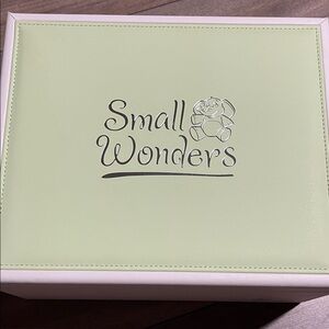 Small Wonders Light Green Baby Storage Box